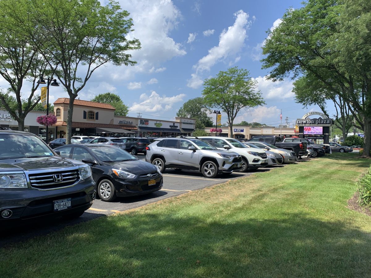 a Photograph of Newton Plaza